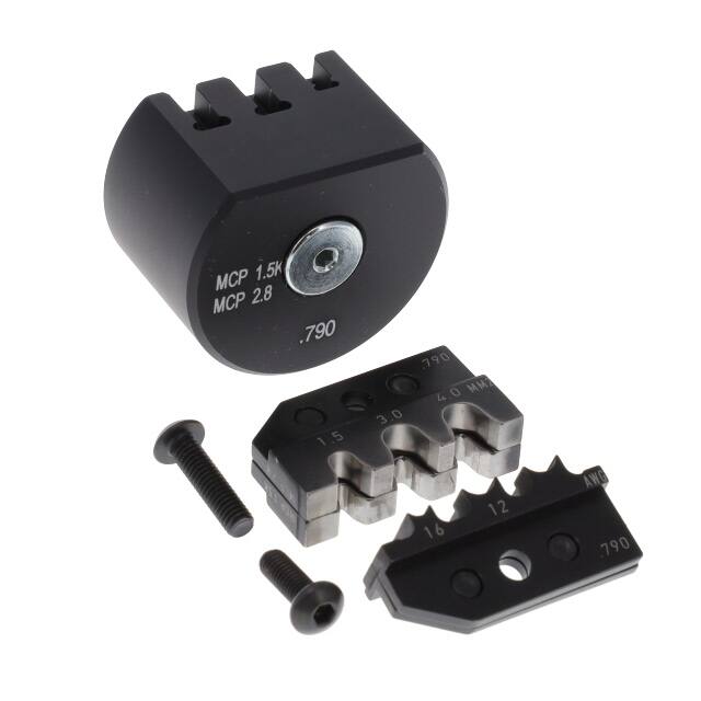 624 790 3 01 RT 1X CRIMPING DIE SET 1X LOCATOR