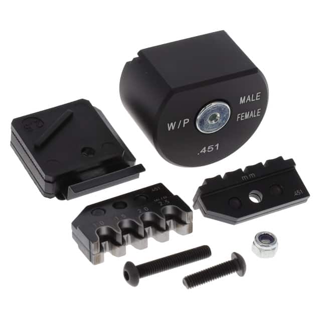 624 451 3 012 RT 1X CRIMPING DIE SET 1X LOCATOR 1