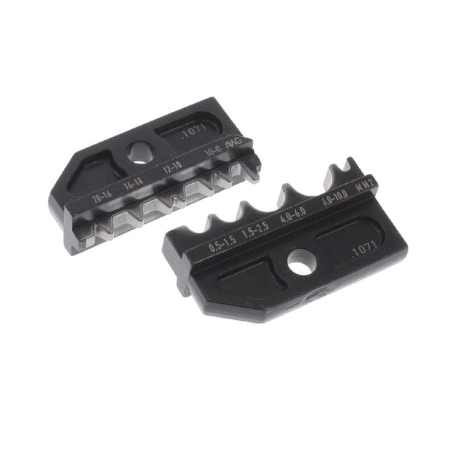 624 1071 3 0 RT 1X CRIMPING DIE SET APPLICATION: