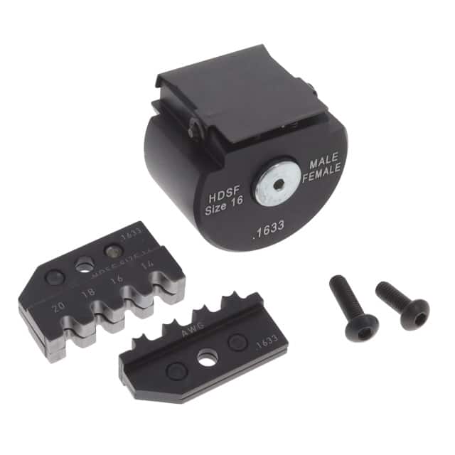 624 1633 3 01 RT CRIMPING DIE SET AND LOCATOR FOR