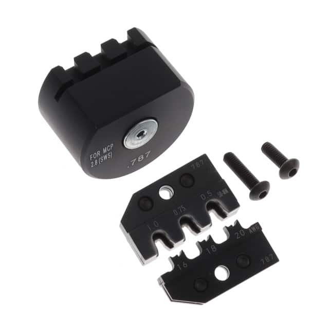 624 787 3 01 RT 1X CRIMPING DIE SET 1X LOCATOR