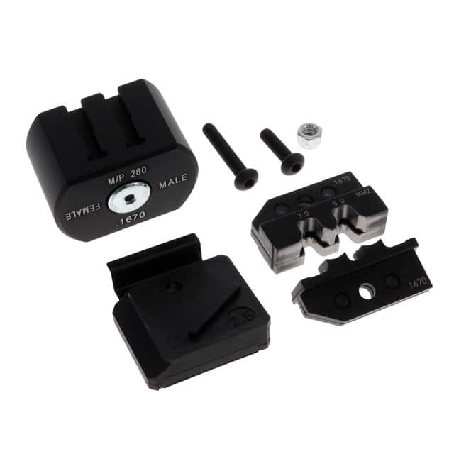 624 1670 3 012 RT 1X CRIMPING DIE SET 1X LOCATOR
