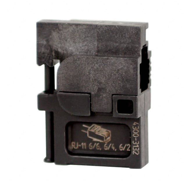 43132 CRIMP DATACOM/TELE MOD PLUG RJ11