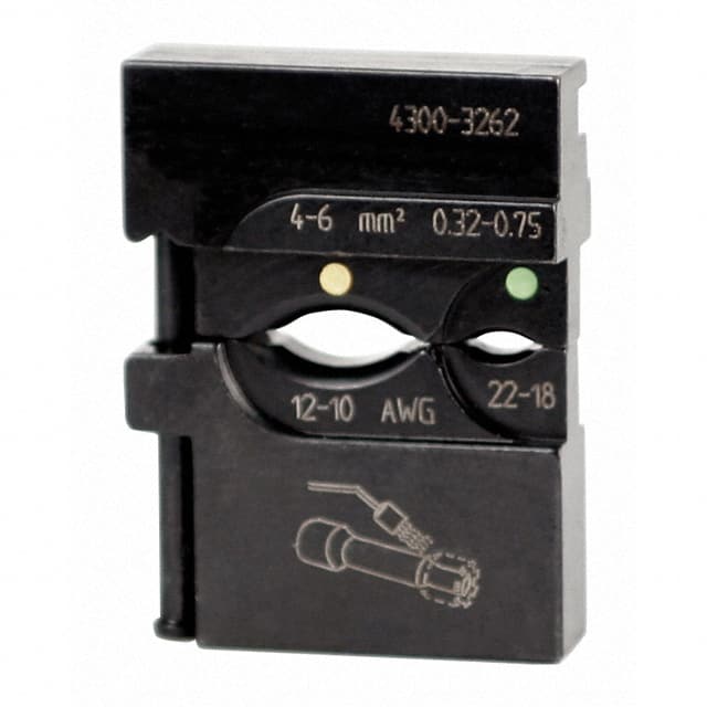 43162 DIE SET TERMINAL 10-22 AWG