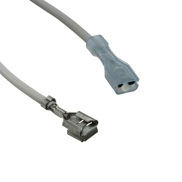 691409-4 #16 WHITE WIRE TERMINATED