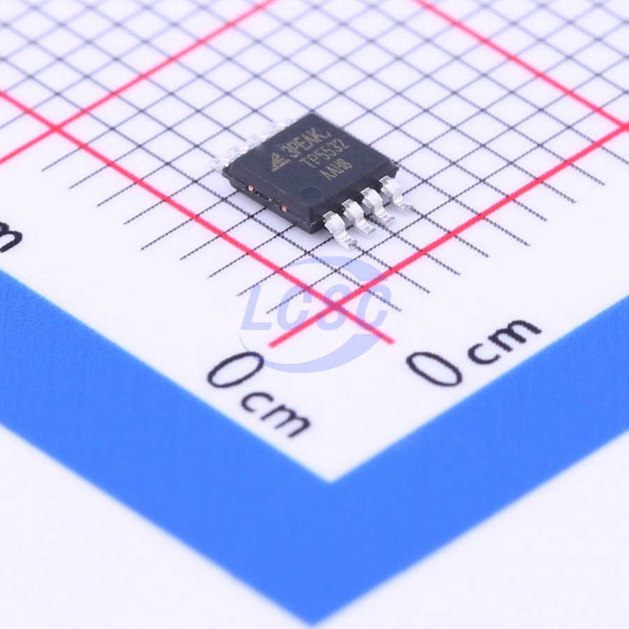 TP5532-VR The TP5532-VR is a low voltage operational amplifier from 3PEAK. It offers RoHS3 compliance and an MSL 1 rating.