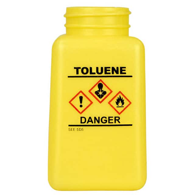 35762 BTTL ONLY YLW HDPE 6OZ ESD SAFE