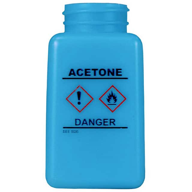 35731 BTTL ONLY BL HDPE 6OZ ESD SAFE