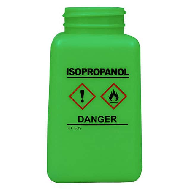 35737 BTTL ONLY GRN HDPE 6OZ ESD SAFE