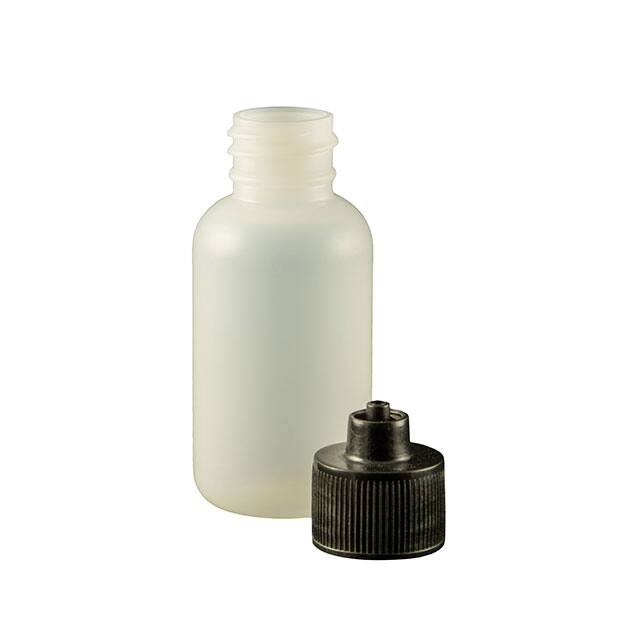 JG1.0BC 1OZ BOTTLE LDPE BOSTON ROUND W/