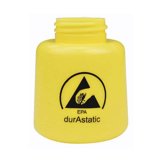 35433 YLW DIS DURASTATIC HDPE 4OZ BOTT