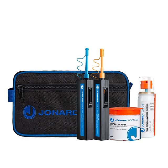 TK-182 FIBER CLEANING KIT FOR 1.25-2.5M