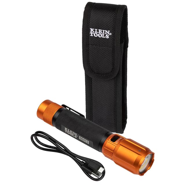 56413 RECHARGEABLE 2-COLOR LED FLASHLI