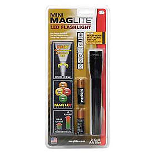 499116BK MINI LED FLASHLIGHT, 2 CELL AA