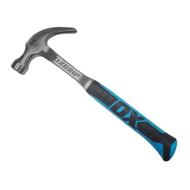 OX-P080116 TOOLS CLAW HAMMER 16OZ