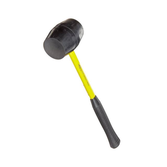 13120 2LB RUBBER MALLET, H GRIP