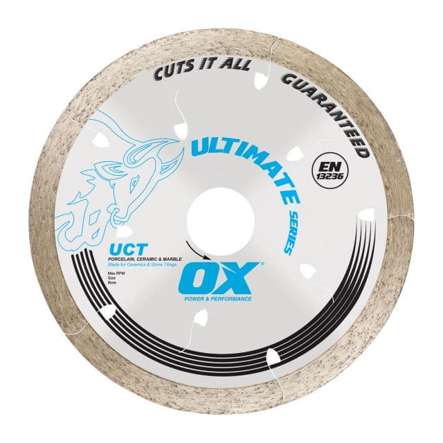 OX-UCT-4.5 CUTS ALL TILES 4.5" DIA BLADE