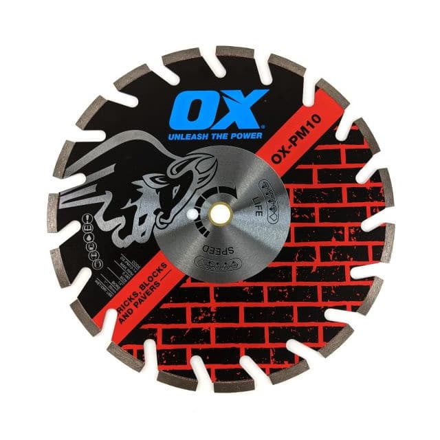 OX-PM10-14 MASONRY&BRICK BLADE 10MM SEGMENT