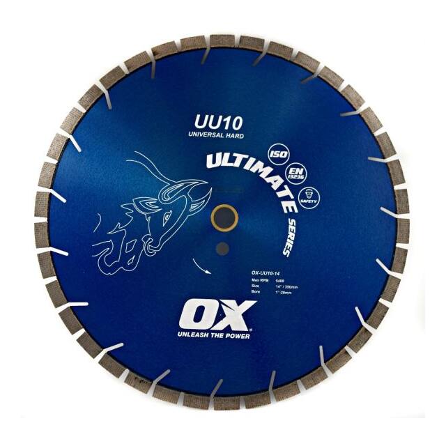 OX-UU10-12 UNIVERSAL HARD 12" DIAMOND BLADE