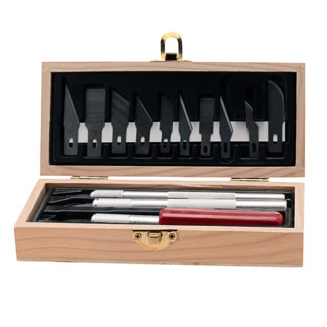 44102 KNIFE SET 13 BLADES 3 HANDLES