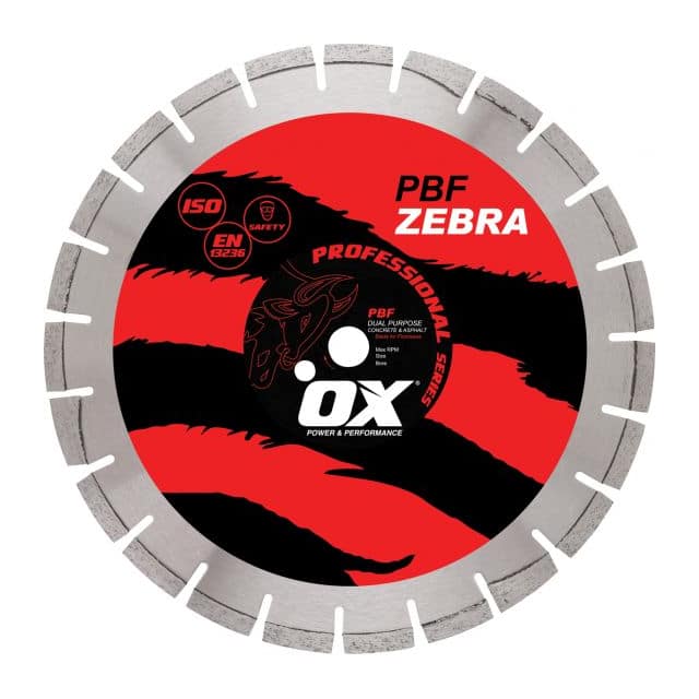 OX-PBF-24 24" WALK BEHIND SAW DIA BLADE