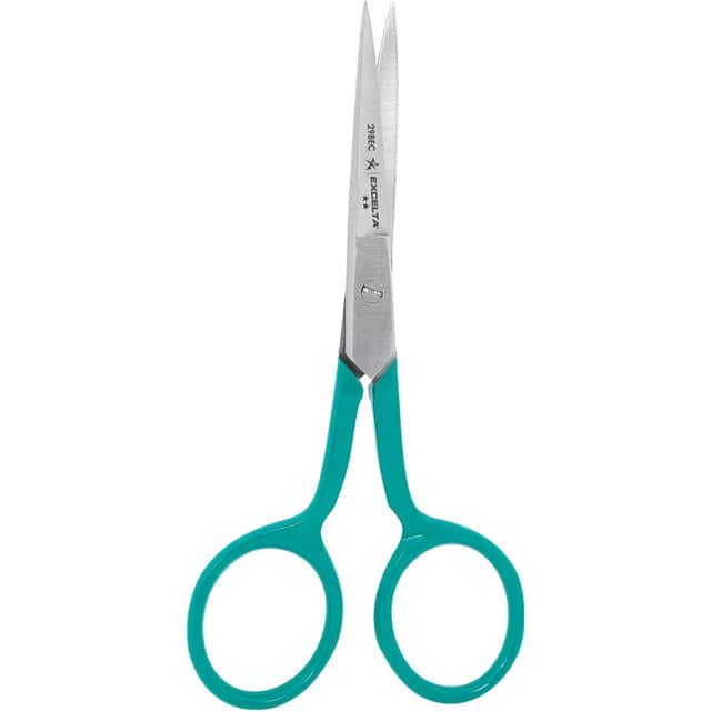 298EC SCISSORS - STRAIGHT FINE1.5" BLA