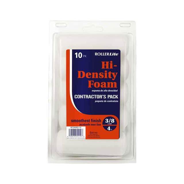 4FOAMQ-10 4" HI-DENSITY ROUNDED FOAM MINI