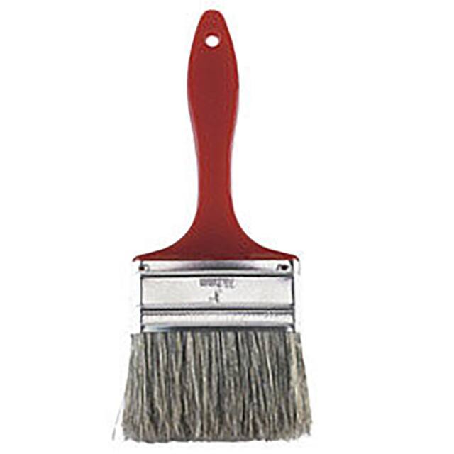 11101040 GRAY CHINA BRISTLE 4" CHIP PAINT