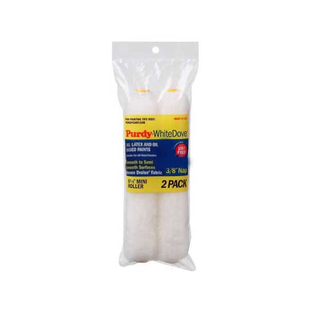 140605062 6-1/2X3/8" DOVE MINI ROLLER 2-PK