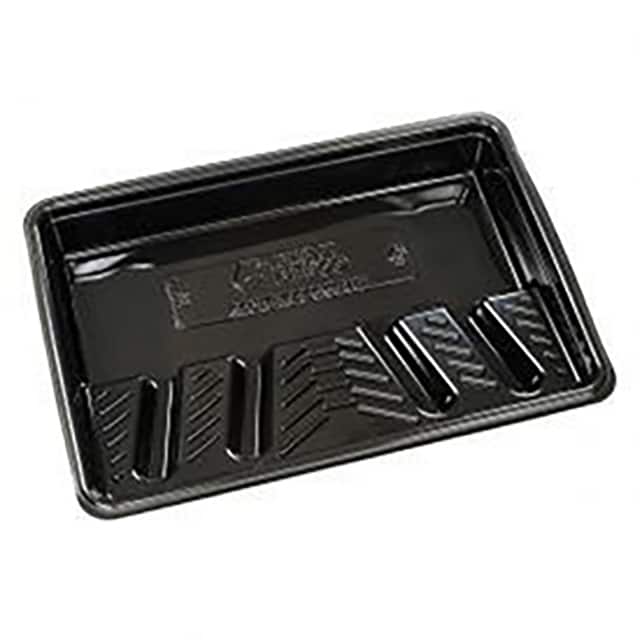509366000 4 QUART ROLLER TRAY, PLASTIC, BL