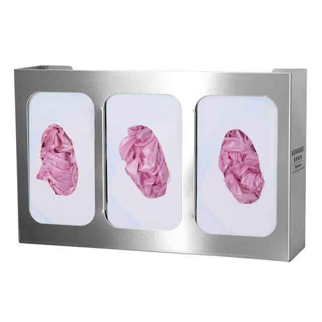 GS-123 GLOVE BOX DISPENSER - TRIPLE - D