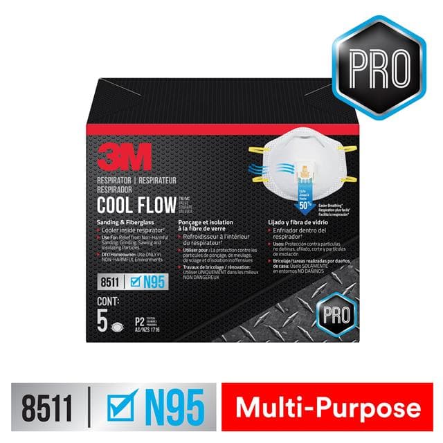 8511HB2-C-PS 3M SANDING AND FIBERGLASS VALVED