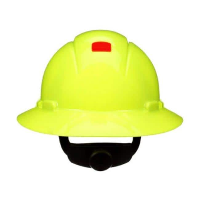 H-809SFR-UV HARD HAT 4PT FULL BRIM UV HV YW