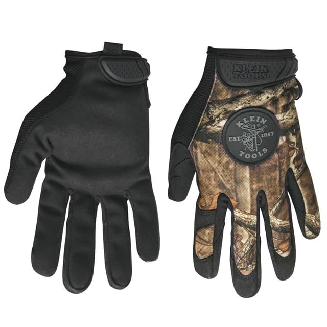 40209 CAMOUGLAGE GLOVES LARGE