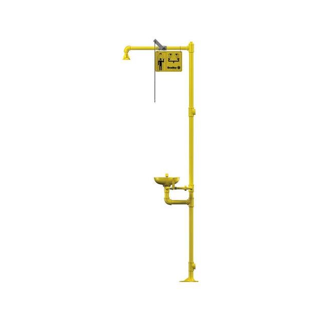 S19-310 BRADLEY COMBINATION DRENCH SHOWE