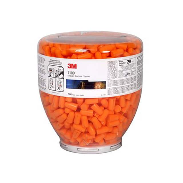 391-1100 EARPLUGS 391-1100, 1100 1=500PR