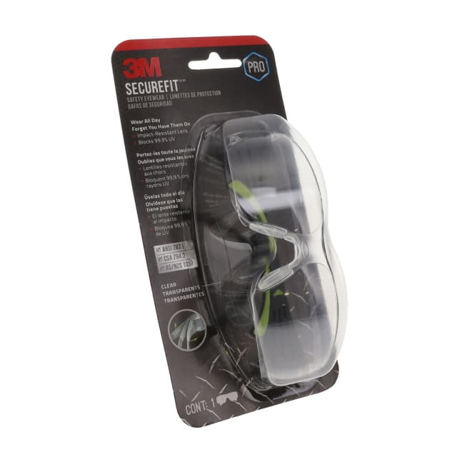 SF400C-WV-6-PS SECUREFIT 400 EYE PROTECTION CLE