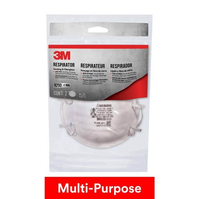 8200H2-C 3M SANDING AND FIBERGLASS RESPIR