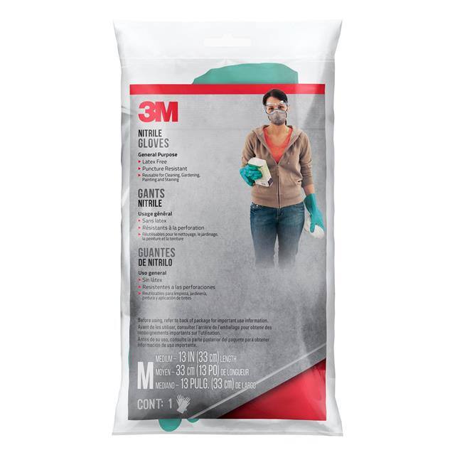 NITRMP1-DC 3M NITRILE GLOVES, NITRMP1-DC, M