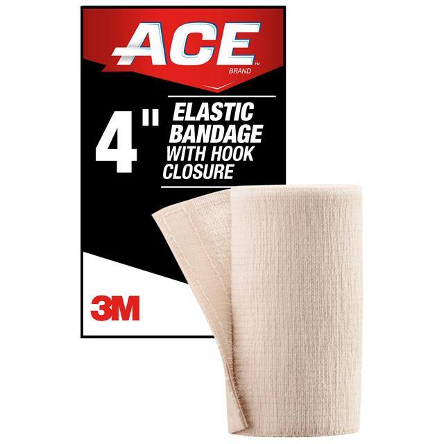 207604 ACE ELASTIC BANDAGE W/HOOK CLOSU