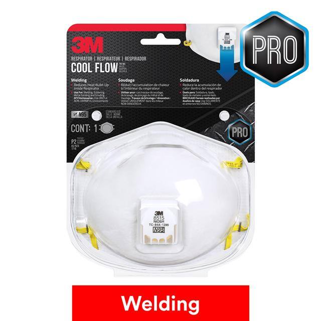 8515HA1-A-PS 3M WELDING VALVED RESPIRATOR 851