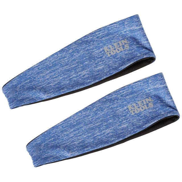 60487 COOLING HEADBAND, BLUE 2- PACK