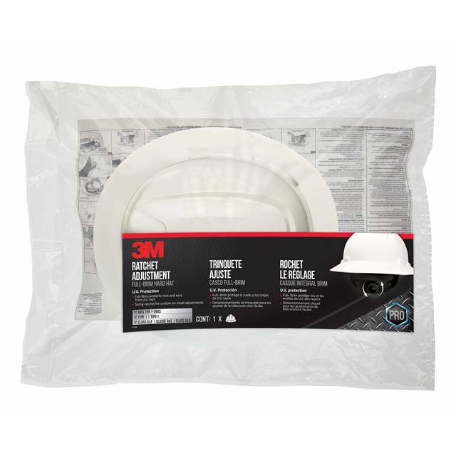 CHH-FB-R-W6-PS 3M FULL-BRIM NON-VENTED HARD HAT