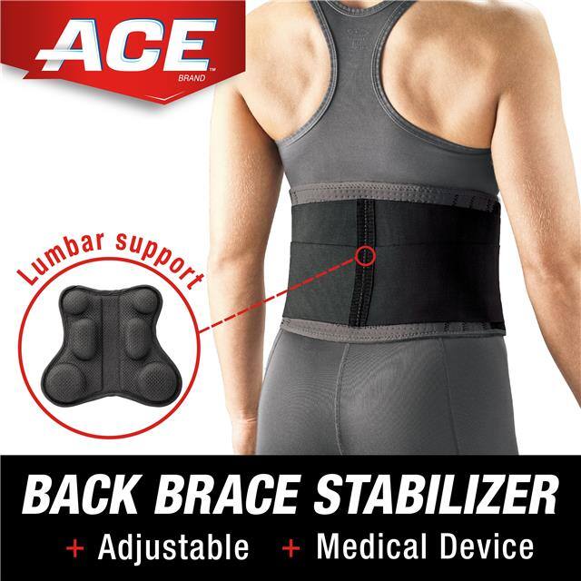 207399 ACE DELUXE BACK STABILIZER W/PAD