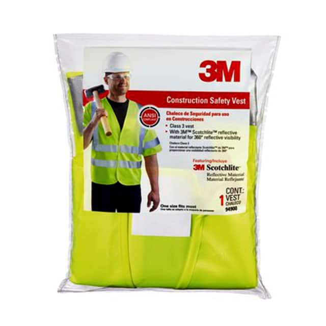 94900-80030 HI-VIZ VEST, CLASS 3, SHORT SLEE