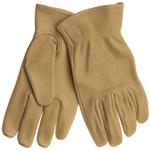 40022 COWHIDE WORK GLOVES - LARGE