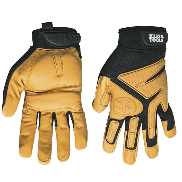 40220 LEATHER GLOVES SIZE MEDIUM
