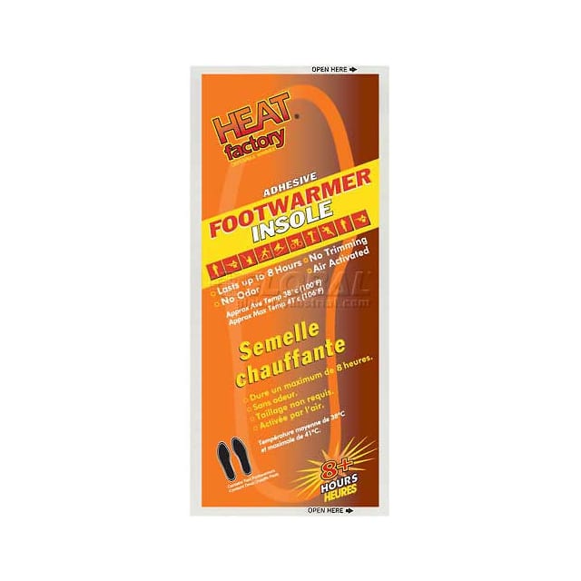 B486843 FOOTWARMER INSOLES, ONE SIZE