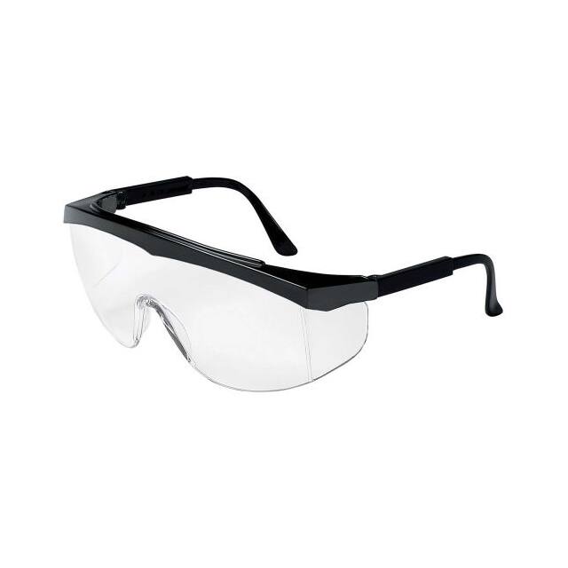 SS010 STRATOS SAFETY GLASSES, BLACK FR