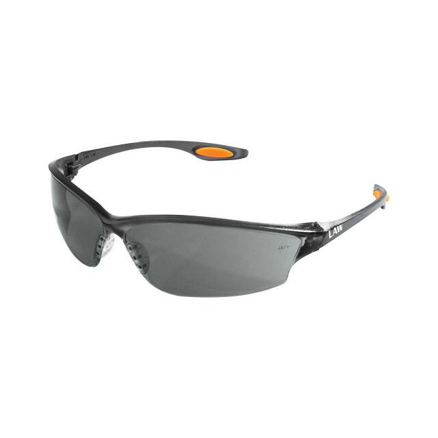 LW212 LAW 2 SAFETY GLASSES, ORANGE TEM